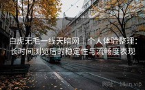 白虎无毛一线天暗网｜个人体验整理：长时间浏览后的稳定性与流畅度表现