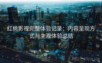 <strong>红桃影视</strong>完整体验记录：内容呈现方式与主观体验总结