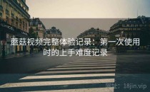 蘑菇视频完整体验记录：第一次使用时的上手难度记录