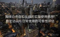 围绕白虎自扣在线的实际使用感想：稳定访问与日常使用的可靠性评估