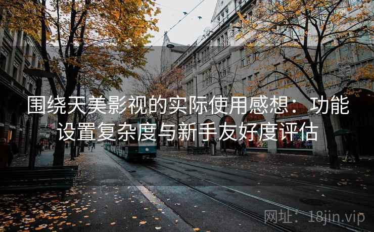 围绕天美影视的实际使用感想：功能设置复杂度与新手友好度评估  第1张
