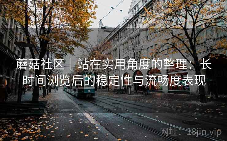蘑菇社区|站在实用角度的整理:长时间浏览后的稳定性与流畅度表现 第1张 蘑菇社区|站在实用角度的整理:长时间浏览后的稳定性与流畅度表现 第1张