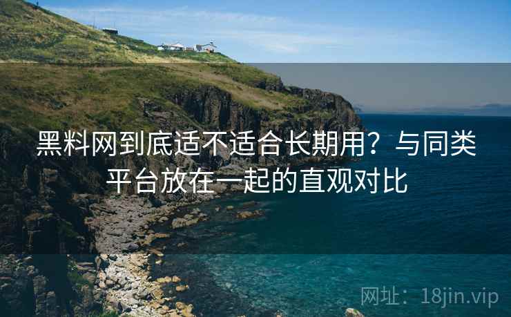 黑料网到底适不适合长期用？与同类平台放在一起的直观对比  第1张
